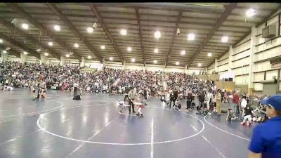 70 lbs Champ. Round 2 - Kallon Olsen, Jr. Wildcat Wrestling Association (Richfield, UT) vs Weston Judd, Morgan Wrestling Club