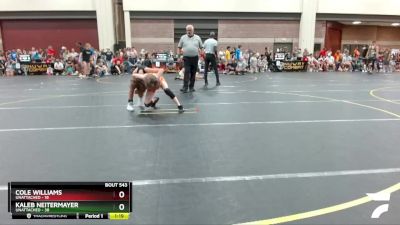 78 lbs Round 2 - Kaleb Neitermayer, Unattached vs Cole Williams, Unattached