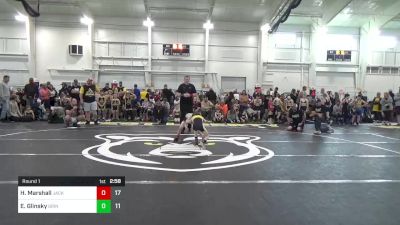 65 lbs Round 1 - Hunter Marshall, Jacket Wrestling Club vs Edward Glinsky, Grindhouse Wrestling Club