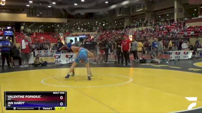 126 lbs Quarterfinal - Valentine Popadiuc, NM vs Ian Hardy, NE