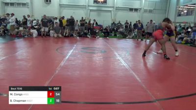 205 lbs Pools - Malachi Congo, Ares W.C. (MI) vs Blake Chapman, West Virginia Wild