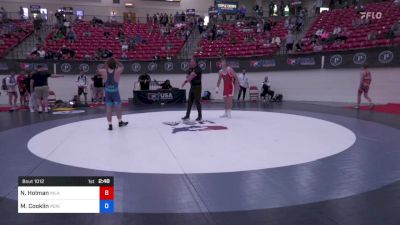 72 kg Rnd Of 64 - Noah Holman, Inland Northwest Wrestling Training Center vs Matix Cooklin, Peninsula Wrestling Club