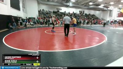 165 lbs Cons. Round 5 - Bodie Sukle, Discovery Canyon vs Jackie Martinez, Denver North