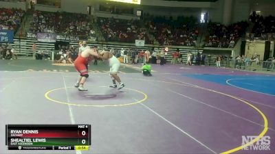 D 1 285 lbs Cons. Round 2 - Shealtiel Lewis, East Ascension vs Ryan Dennis, Zachary