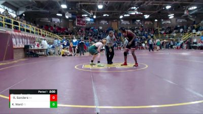 220 lbs Champ. Round 1 - Rico Sanders, New Albany vs Kenny Ward, Floyd Central