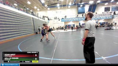 220 lbs Cons. Round 2 - Adam West, Snake River vs Hollus Risher, Ridgeline