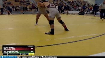 149 lbs 5th Place Match - Anthony Bitner, Triton Community College vs Juan Garcia, Wisconsin-La Crosse