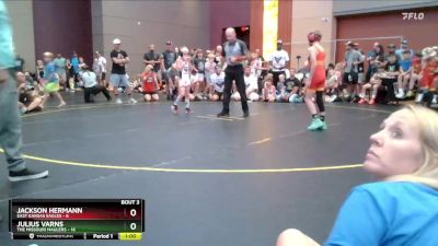 65 lbs Quarterfinals (8 Team) - Jackson Hermann, East Kansas Eagles vs Julius Varns, The Missouri Maulers