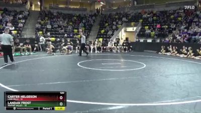 120 lbs Consolation Wb - Landan Frost, Wapsie Valley vs Carter Helgeson, Lake Mills