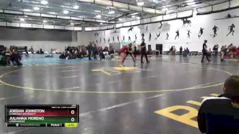 155 lbs 7th Place Match - Julianna Moreno, Lindenwood vs Jordan Johnston, Schreiner University