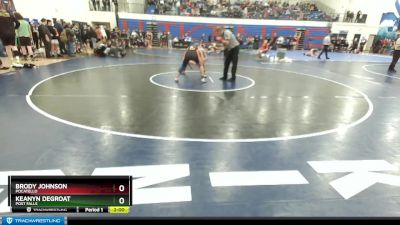 182 lbs Quarterfinal - Keanyn DeGroat, Post Falls vs Brody Johnson, Pocatello