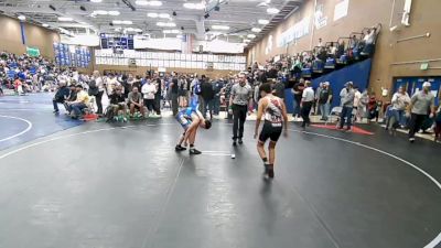 125 lbs Cons. Round 2 - Bentley Boren, Victory Wrestling vs Jerius Tivao, Uintah Jr High Wrestling