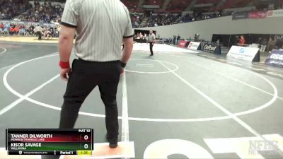 2A/1A-113 3rd Place Match - Kisor Savage, Willamina vs Tanner Dilworth, Monroe/Triangle Lake