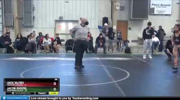 96 lbs Round 5 (8 Team) - Austin Appel, Warhawks Black vs Ethan Andreula, Vougars Honors