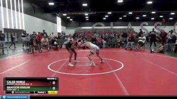 90 lbs Round 2 (8 Team) - Caleb Noble, Dynasty Death Row (NJ) vs Grayson Eggum, POWA (CO)