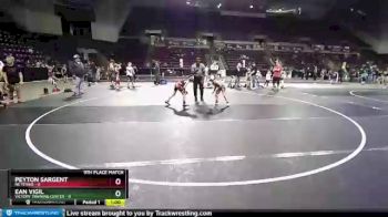 63 lbs Placement - Ean Vigil, Victory Training Center vs Peyton Sargent, NE Titans