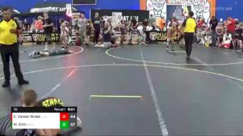 70 lbs Round 4 (6 Team) - Micah Stith, Midwest Xtreme Wrestling vs Cal Vander Broek, The Funky Singlets Teal