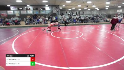 137 lbs Rr Rnd 1 - Joel Williams, Glenrock Wrestling Club vs Caiden Villmow, Camel Kids