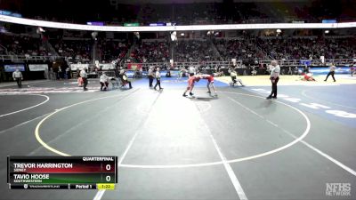 II-172 lbs Quarterfinal - Trevor Harrington, Sidney vs Tavio Hoose, Southwestern