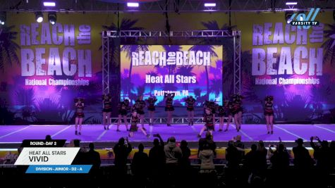 Heat All Stars - Vivid [2024 L2 Junior - D2 - A Day 2] 2024 ACDA Reach the Beach Cheer Grand Nationals
