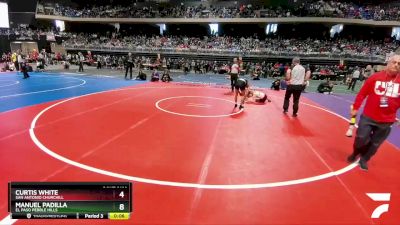 6A 120 lbs Quarterfinal - Kevin Mcaleavey, Cypress Creek vs Ian Abdallah, El Paso Franklin