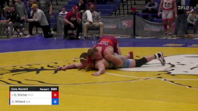 74 lbs Cons. Round 6 - Derek Gilcher, Indiana RTC vs Charlie Millard, Askren Wrestling Academy