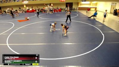 84 lbs Round 2 (4 Team) - Barrett Doherty, Zimmerman vs Cash Tolzman, New Prague