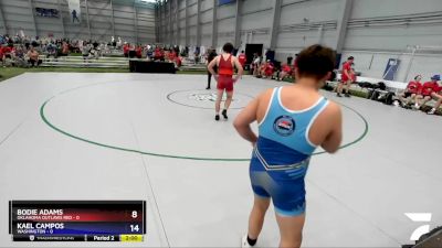 170 lbs Placement Matches (16 Team) - Bodie Adams, Oklahoma Outlaws Red vs Kael Campos, Washington