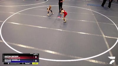 53 lbs Quarterfinal - Anton Brown, Hastings Wrestling Club vs Roman Kinsella, Minnesota