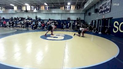 285 lbs Cons. Round 3 - Daren Berukhim, Beverly Hills vs Leo Lopez, Oak Hills