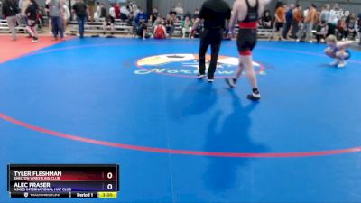 138 lbs 1st Place Match - Tyler Fleshman, Shelton Wrestling Club vs Alec Fraser, Askeo International Mat Club