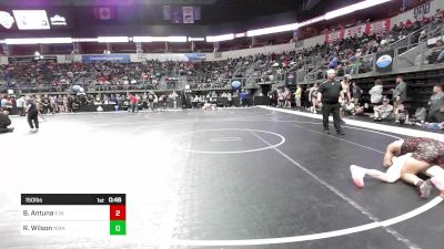 150 lbs Quarterfinal - Braxten Antuna, Elgin Wrestling vs Reed Wilson, Nixa Youth Wrestling