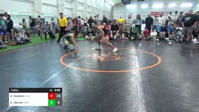 133 lbs Round 1 - Xavier Hendon, Rogue Wrestling Club vs Camden Herron, Rebellion Uprising