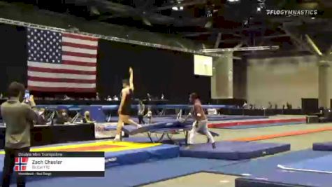 Zach Chesler - Double Mini Trampoline, So Cal TTC - 2021 USA Gymnastics Championships