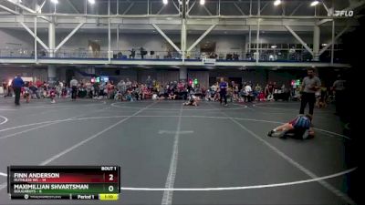 88 lbs Finals (2 Team) - Finn Anderson, Ruthless WC vs Maximillian Shvartsman, Doughboys