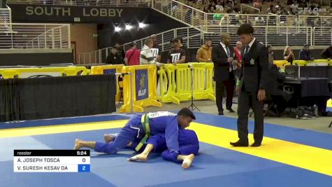 ANTHONY JOSEPH TOSCA vs VARUN SURESH KESAV DAS 2024 Pan Jiu Jitsu IBJJF Championship