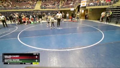 53 lbs Cons. Round 4 - Kallen Causey, Shootbox vs Easton Veater, Iron Co Wrestling Academy