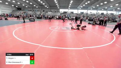 170 lbs Consi Of 4 - Talan Hogan, PA vs Preston Marchesseault, RI