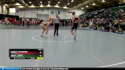 170 lbs Finals (8 Team) - Brady Junck, Aquinas Catholic vs Garett Schneider, Twin Loup