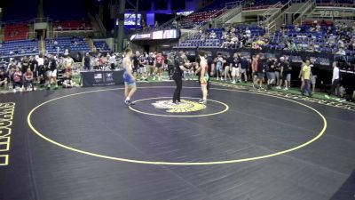 160 lbs Cons 64 #1 - Hunter Gormally, Massachusetts vs Tyson Portmann, Washington