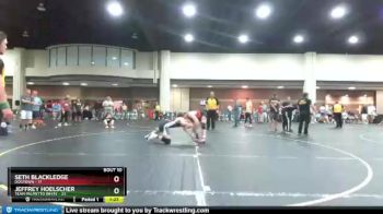 180 lbs Finals (8 Team) - Seth Blackledge, Dogtown vs Jeffrey Hoelscher, Team Palmetto White