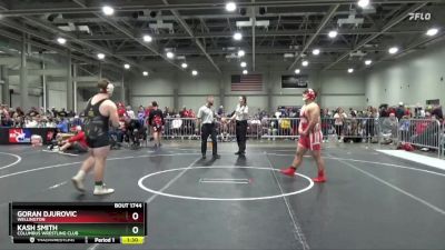 235 lbs Quarterfinal - Goran Djurovic, Wellington vs Kash Smith, Columbus Wrestling Club