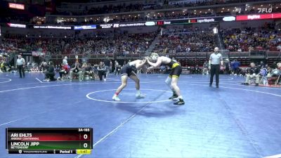 3A-165 lbs Cons. Semi - Ari Ehlts, Ankeny Centennial vs Lincoln Jipp, Bettendorf