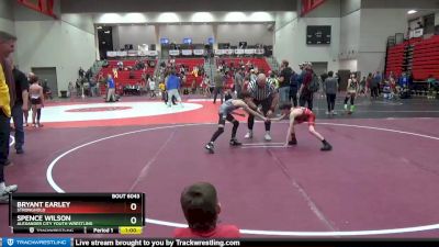 65 lbs 3rd Place Match - Spence Wilson, Alexander City Youth Wrestling vs Bryant Earley, Stronghold