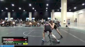 130 lbs Round 3 (6 Team) - Brock Weaver, Team Florida Gold vs Tyler Perkins, U2 Upstate Uprising
