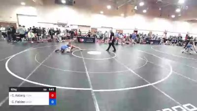 62 kg Cons 16 #2 - Cade Aaberg, Team Nazar Training Center vs Carter Fielden, Warrior Regional Training Center