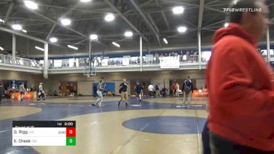 Prelims - Garrett Rigg, Lock Haven vs Evan Cheek, Cleveland State