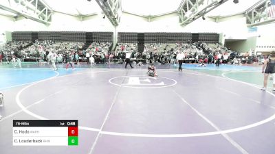 78-M lbs Final - Caleb Hodo, Warhawks Wrestling Inc. vs Colton Louderback, Rhino Wrestling