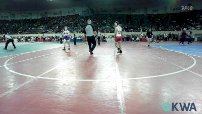 175 lbs Round Of 64 - Brody Spoon, Fort Gibson Youth Wrestling vs Eli Frank, Hobart Bearcats