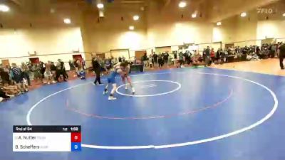 60 kg Rnd Of 64 - Amryn Nutter, Combat W.C. School Of Wrestling vs Brayden Scheffers, Sebolt Wrestling Academy